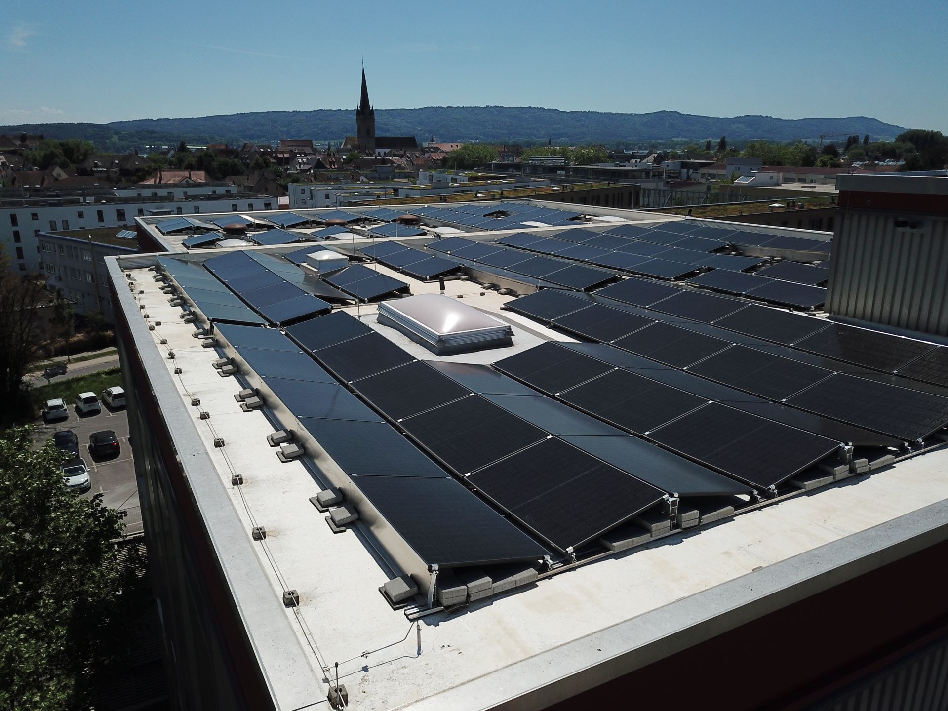 Photovoltaik für das Kletterwerk Radolfzell