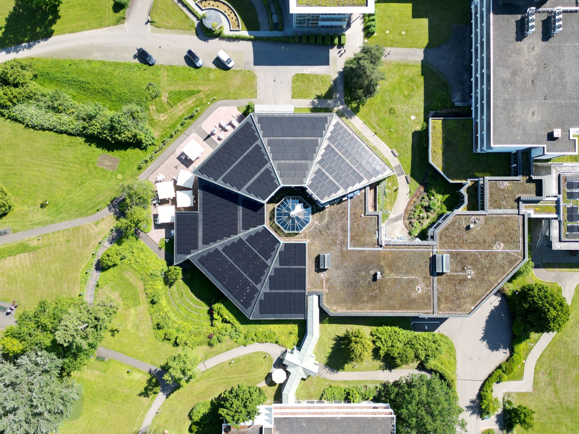 Photovoltaik für die Kliniken Schmieder in Allensbach